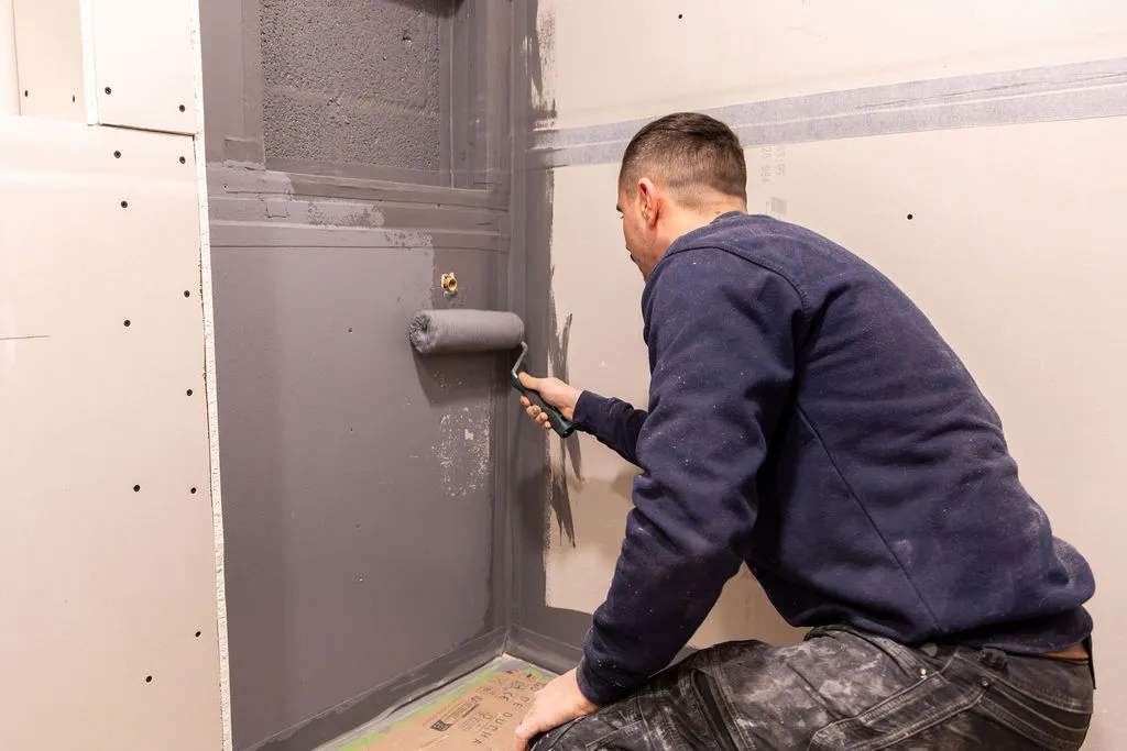 Waterproofing a bathroom